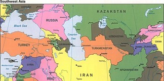 Gaza Ceasefire Plan And US-Iran Tensions Map of Middle East
