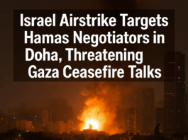 Israeli airstrike targets negotiators in Doha