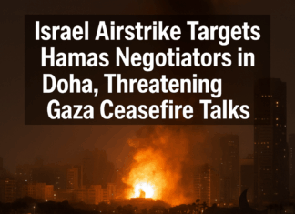 Israeli airstrike targets negotiators in Doha