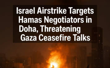 Israel Airstrike Targets Hamas Negotiators In Doha, Threatening Gaza Ceasefire Talks Israeli airstrike targets negotiators in Doha