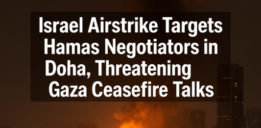 Israeli airstrike targets negotiators in Doha